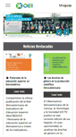Mobile Screenshot of oei.org.uy