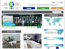 Tablet Screenshot of oei.org.py
